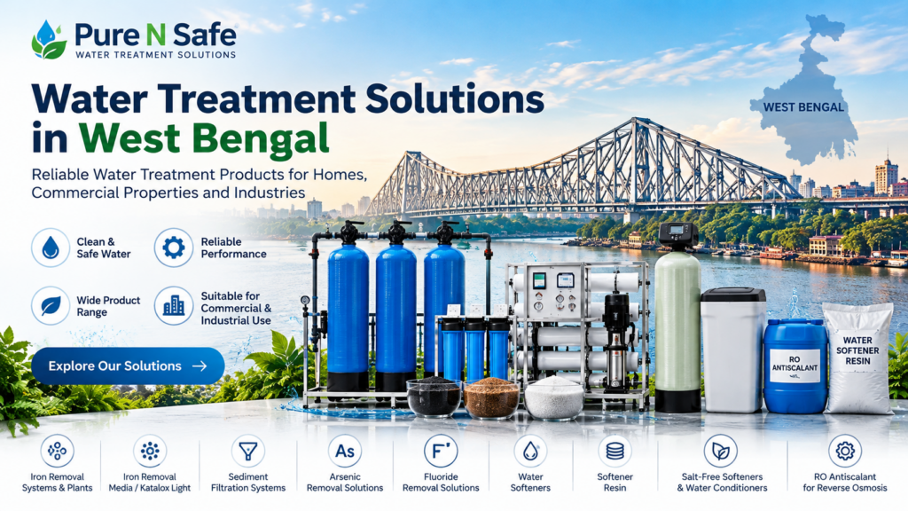 Water Treatment Solutions in West Bengal – Pure N Safe